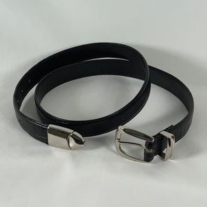 Belt Golf Divot Tool Leather Black Size 40 NWOT